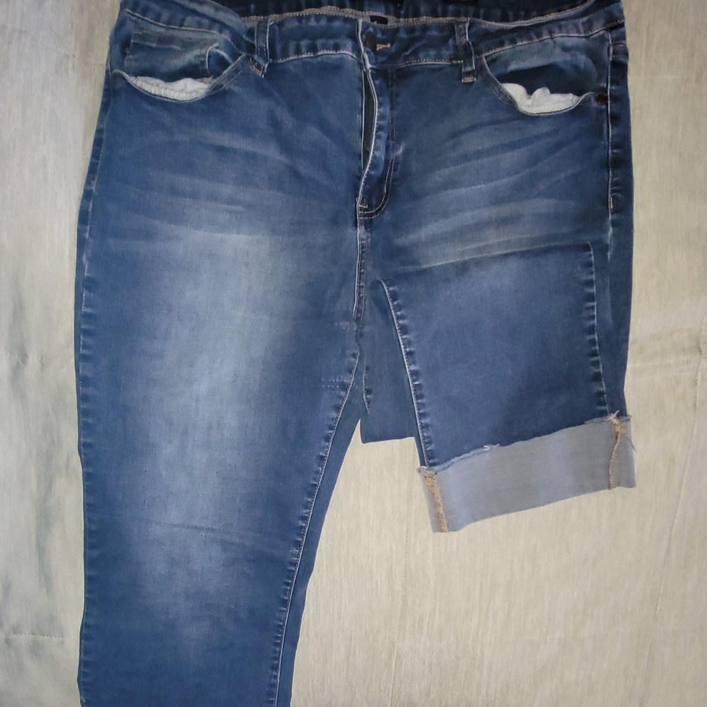 Judy Blue Womens Distressed Skinny Jeans